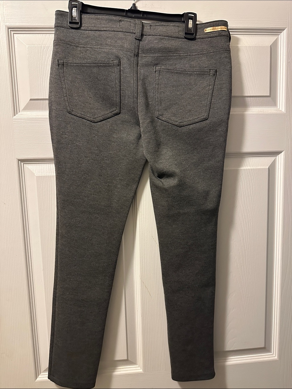 Women's Pilcro and the Letterpress Gray Serif Skinny Pants Anthropologie Size 31